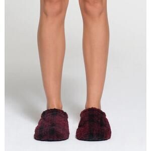 Skims Fleece Sleep Unisex Slippers Wine Size 40 EU / 9.5 US